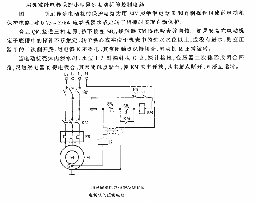 Use sensitive<strong>relays</strong> to protect<strong>control circuits</strong> of small<strong>asynchronous motors</strong>.gif