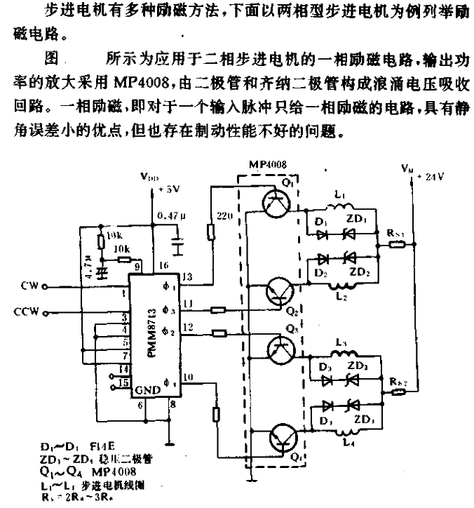 Excitation circuit composed of PMM8713 (1)