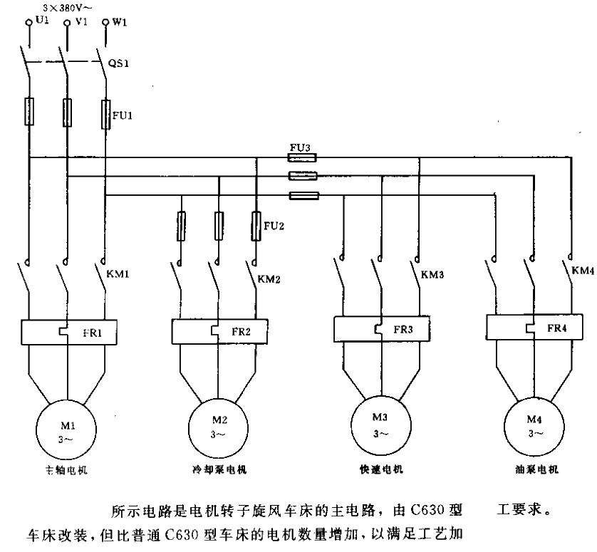 <strong>Motor rotor</strong>Cyclone lathe (C630 lathe modification)<strong>Electrical circuit</strong>.gif