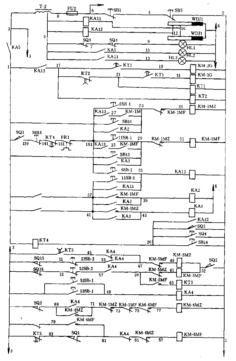 C534J1 vertical lathe<strong>Control circuit</strong>01.gif