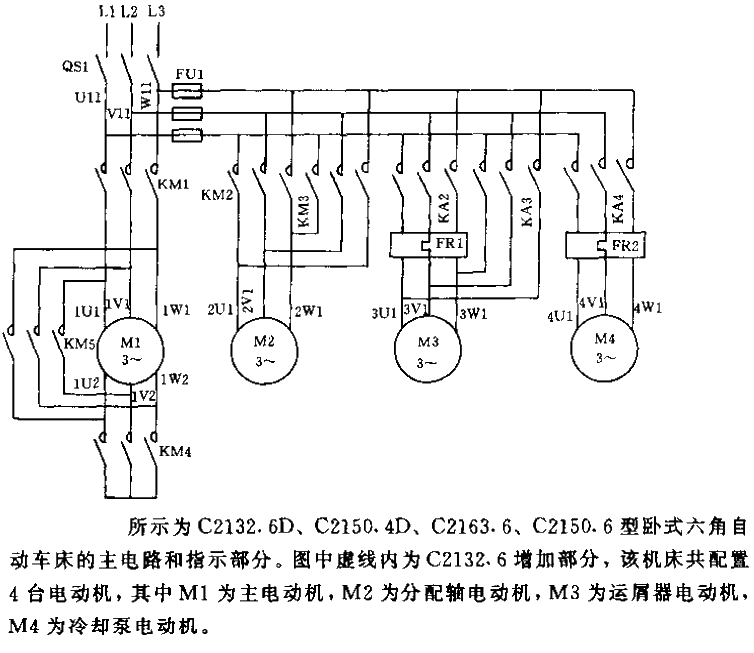 C2132.6D horizontal hexagonal automatic lathe<strong>Electrical schematic diagram</strong><strong>Circuit</strong>02.gif