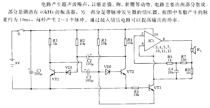 Use<strong><strong>ultrasonic waves</strong></strong> to drive<strong><strong>circuit</strong></strong>.gif