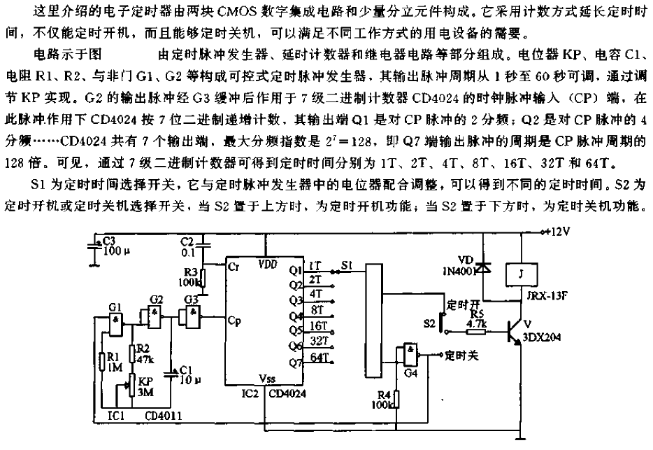 <strong><strong>CMOS</strong></strong>Counting<strong><strong>Electronic</strong></strong><strong><strong>Timer Circuit</strong></strong>. gif