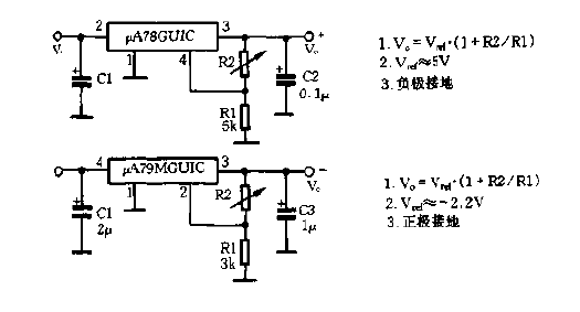 Typical<strong><strong>application circuit diagram of γA78G<strong>IC</strong>, γA79M<strong><strong>GUI</strong></strong>C.gif