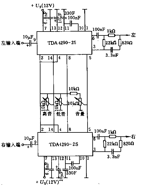 <strong><strong>Stereo</strong></strong>tone and<strong><strong>volume adjuster</strong></strong><strong><strong>circuit diagram</strong></strong> >.gif