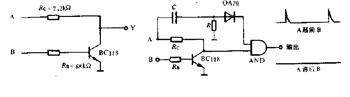 Simple phase sequence detection circuit diagram