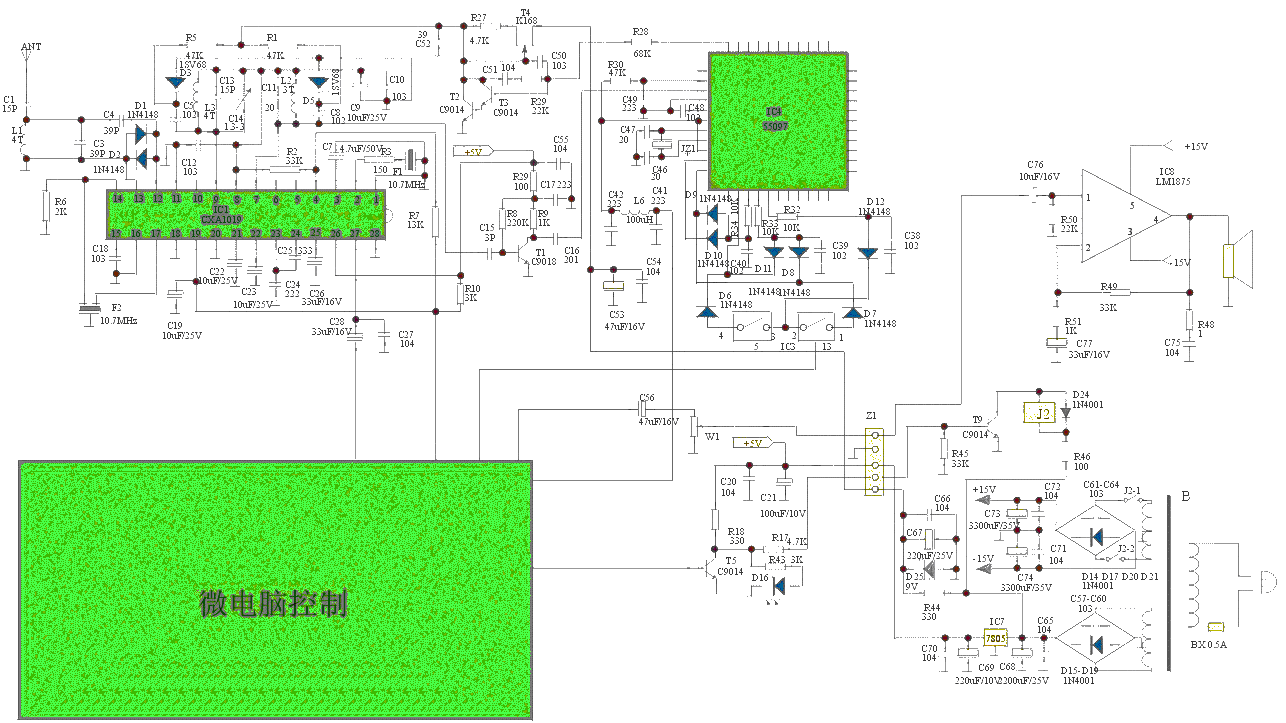 TP-9 type 10W outdoor rainproof<strong><strong>FM</strong></strong><strong><strong>speaker</strong></strong><strong><strong>Circuit diagram</strong>< /strong>.gif