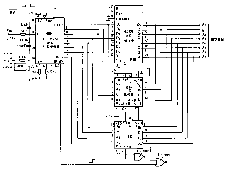 <strong><strong>Analog signal</strong></strong>Peak<strong><strong>detector with digital hold function</strong></strong><strong><strong>Circuit diagram</strong>< /strong>.gif