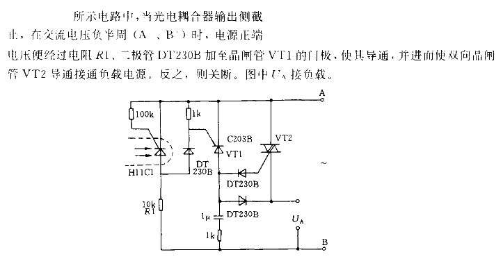 A<strong><strong>triac</strong></strong> controlled by an<strong><strong>optocoupler</strong></strong><strong><strong> Zero Crossing<strong><strong>Switching Circuit</strong></strong>.gif