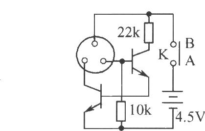 Laser flashlight circuit diagram