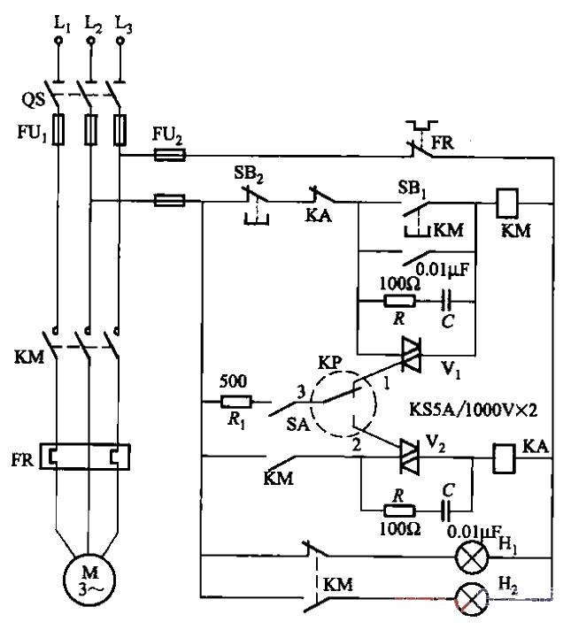 25. Electric contact<strong>Pressure gauge</strong> type liquid level automatic control<strong>Circuit</strong> part 5.gif