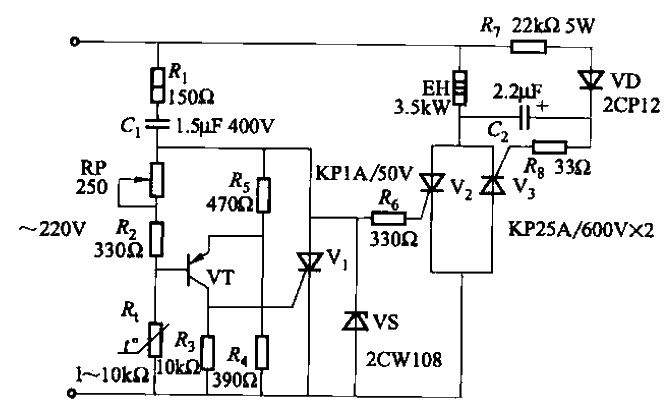 80. One of the zero<strong>triggered</strong> type<strong>thyristor</strong><strong>temperature control circuits</strong>.gif