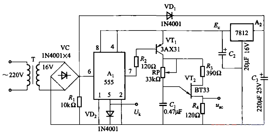 11.<strong>Single-junction transistor</strong><strong>trigger circuit</strong> that is not affected by <strong>power grid</strong> fluctuations 2.gif