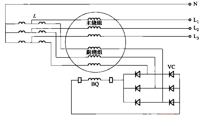 电抗分流励磁方式电路–电路图–电子工程世界