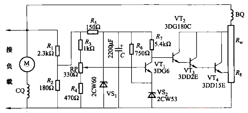 53. DC power generation<strong>Electromechanical</strong>voltage automatic adjustment<strong>circuit</strong>.gif