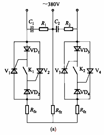 Thyristor AC switch circuit 5a