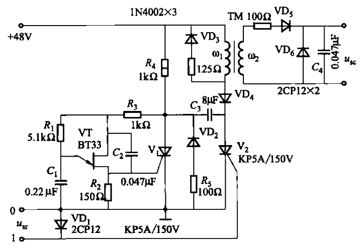 15. Small<strong>transistor</strong><strong>trigger circuit</strong> with output from<strong>pulse transformer</strong> Part 3.gif