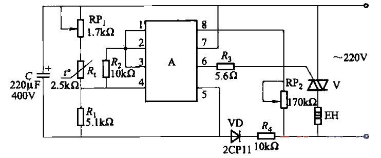 83. Zero<strong>Trigger</strong> type<strong>Thyristor</strong><strong>Temperature control circuit</strong>Part 4.gif