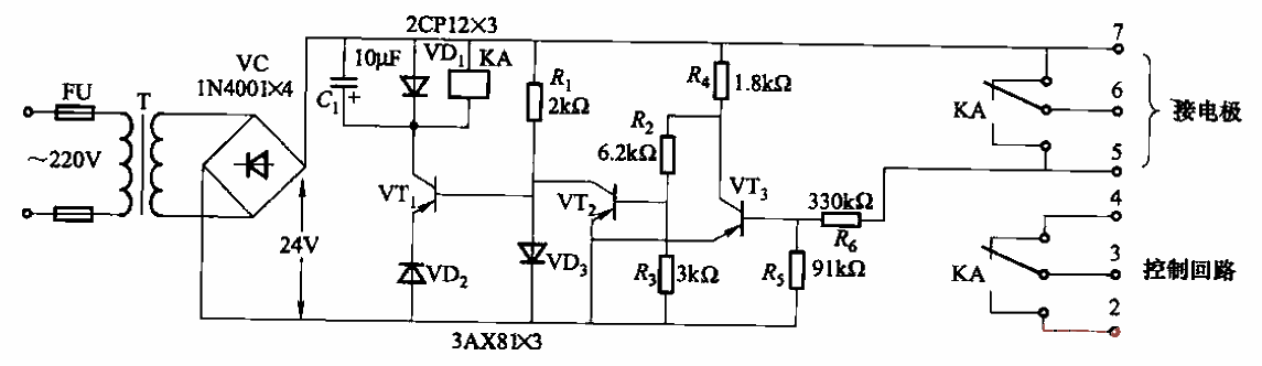 9. Another JYB type<strong>liquid level controller</strong>internal<strong>circuit</strong>.gif