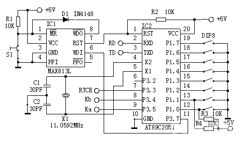 CNC machine tool and computer communication circuit diagram design