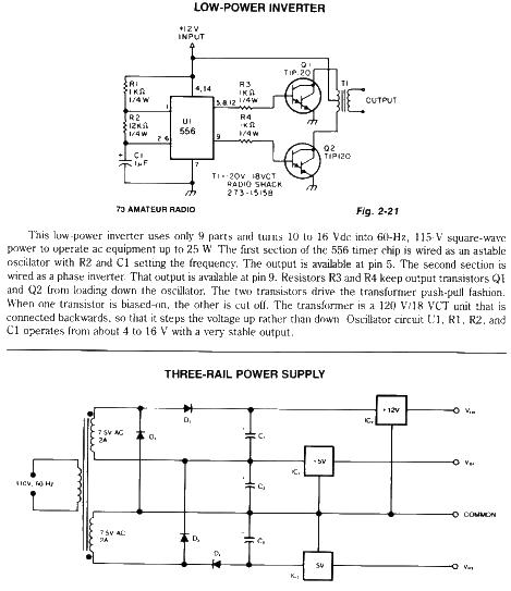 Low-power inverter circuit