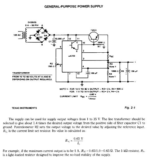 General-Purpose Power supply circuit