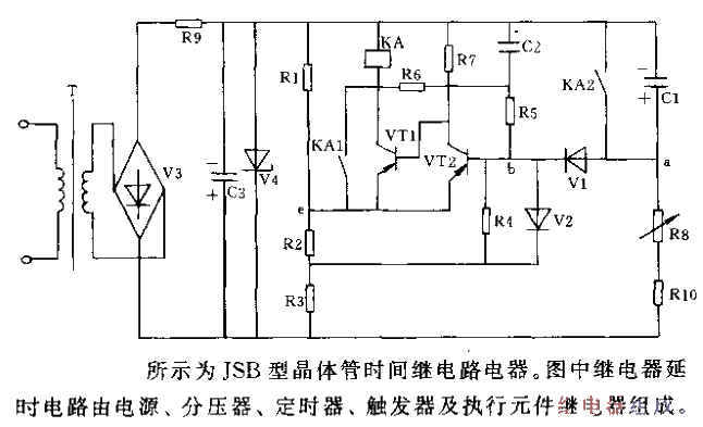 JSB type<strong>Transistor</strong><strong>Time Relay</strong> circuit.gif