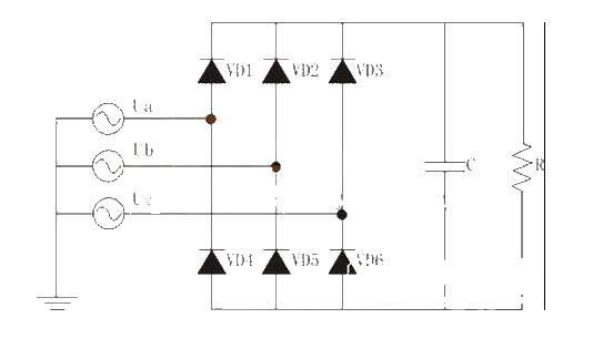 PFC design analysis to realize three-phase uncontrolled rectification circuit