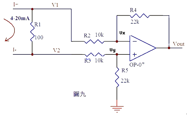 Operational amplifier circuit analysis of virtual open and virtual short