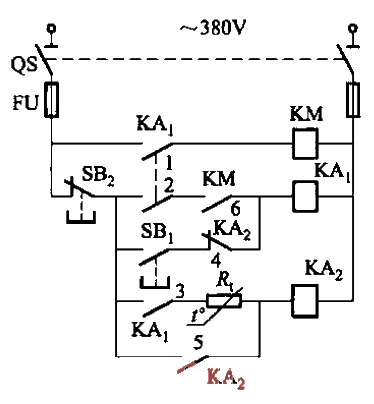 11. One of the <strong>circuit</strong>s that uses<strong>thermistor</strong> to prevent <strong>relay</strong><strong>contacts</strong> from competing.gif