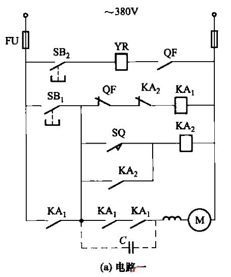 DW15 series circuit breaker motor closing circuit without pre-storage energy a