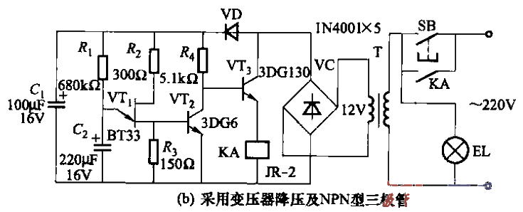 42.<strong>Lighting</strong><strong>Delay circuit</strong> using <strong>Single-junction transistor</strong> Part 2b.gif