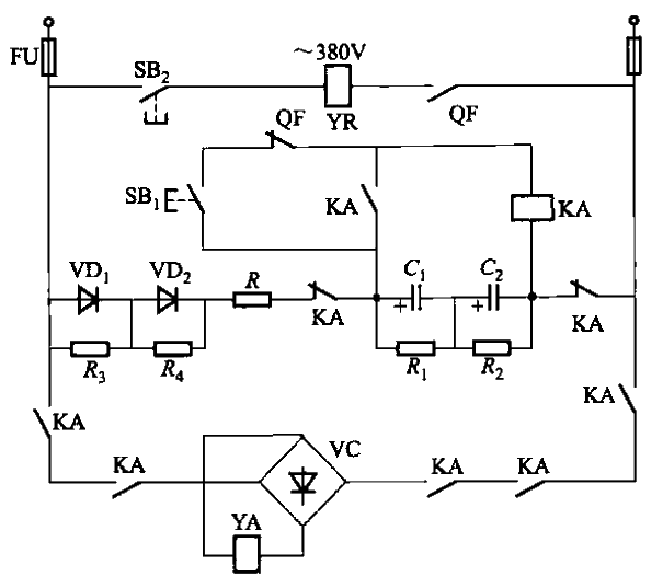 74.DK-1 type<strong>Control</strong>box uses<strong>AC power supply</strong><strong>Electromagnet</strong> closing<strong>Circuit</strong>.gif