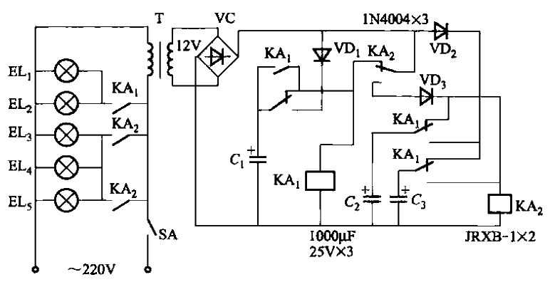 76.<strong>Chandelier</strong><strong>Brightness Control</strong> Circuit 2.gif