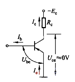 Table 01-<strong>Transistor</strong>3 working states-PNP type-saturation state.gif