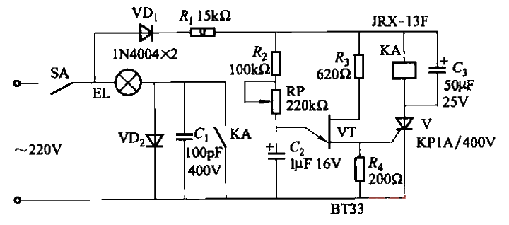 33.<strong>Incandescent lamp</strong>Life extension<strong>Circuit</strong>Part 5.gif