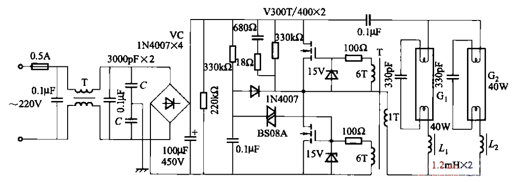 25.<strong>Fluorescent lamp</strong><strong>Electronic ballast</strong><strong>Circuit</strong>-15.gif