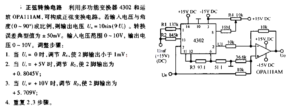 Sine conversion<strong>Circuit diagram</strong>.gif