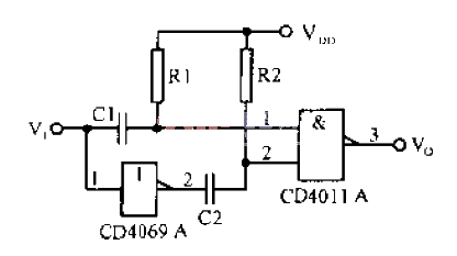 Pulse frequency multiplier circuit diagram