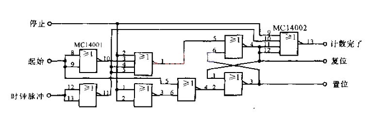 Sequential timing controller circuit diagram