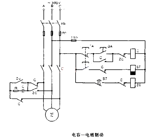 <strong>Capacitor</strong>-<strong>Electromagnetic</strong> brake.gif