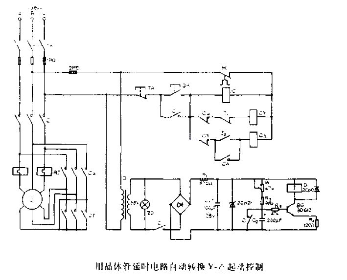 Use<strong>transistor</strong><strong>delay circuit</strong> to automatically convert.gif