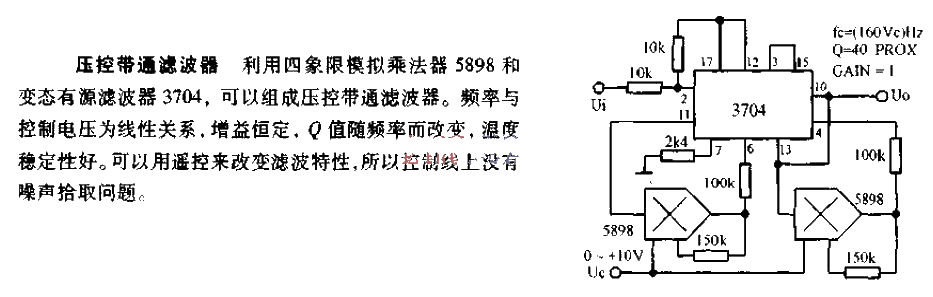 Voltage controlled<strong>bandpass filter</strong> circuit.gif