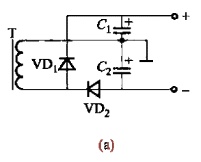 1. Dual<strong>winding</strong><strong>transformer</strong>outputs bipolar<strong>voltage</strong><strong>rectifier circuit</strong>a.gif