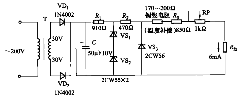 13.<strong>Potential</strong>Difference meter<strong>Stabilized power supply circuit</strong>.gif