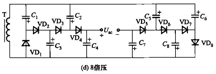 6. Even-numbered voltage multiplier full-wave<strong>rectifier circuit</strong>d.gif