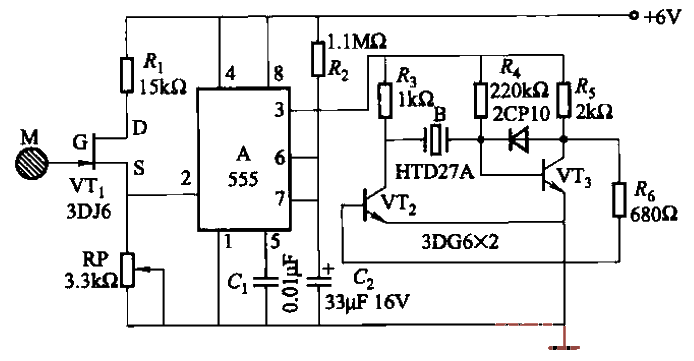 159.<strong>Induction type</strong><strong>Anti-theft alarm circuit using <strong>FET</strong>.gif