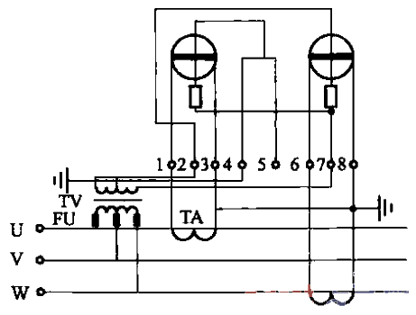 35.DX2 type<strong>Three-phase three-wire</strong>Reactive power<strong>Energy meter</strong> is connected to the<strong>circuit</strong> through the current<strong>Voltage transformer</strong>.gif