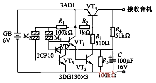 147.<strong>Touch type</strong><strong>Anti-theft alarm circuit</strong> one.gif