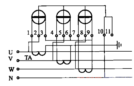 25.<strong>Three-phase four-wire</strong>Active<strong>Energy meter</strong>Y-type<strong>Wiring</strong>.gif